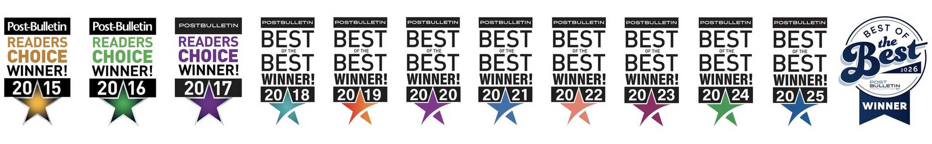 Collins Orthodontics Best of the Best Awards