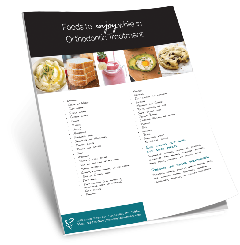 Foods to enjoy while in orthodontic treatment guide
